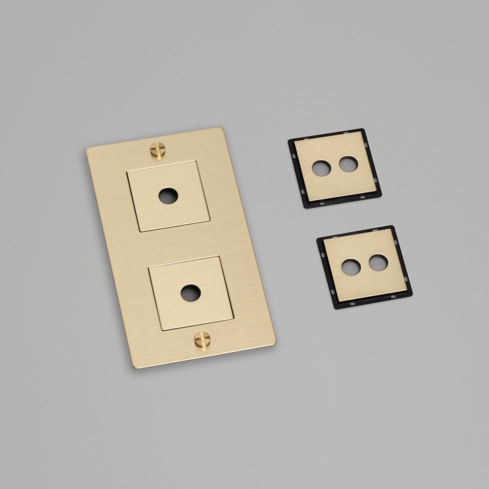 2G wall mount for dimmers and switches