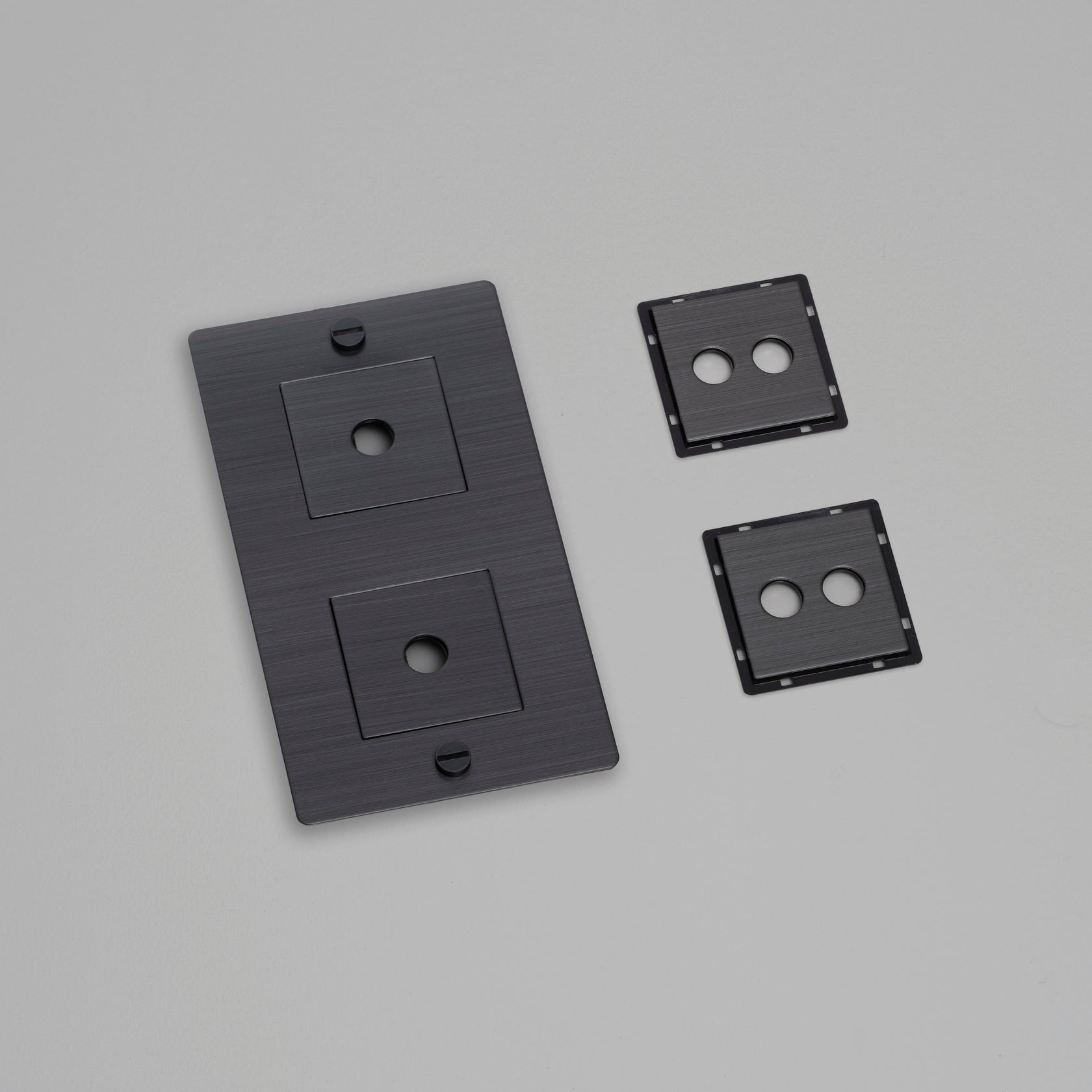 2G wall mount for dimmers and switches