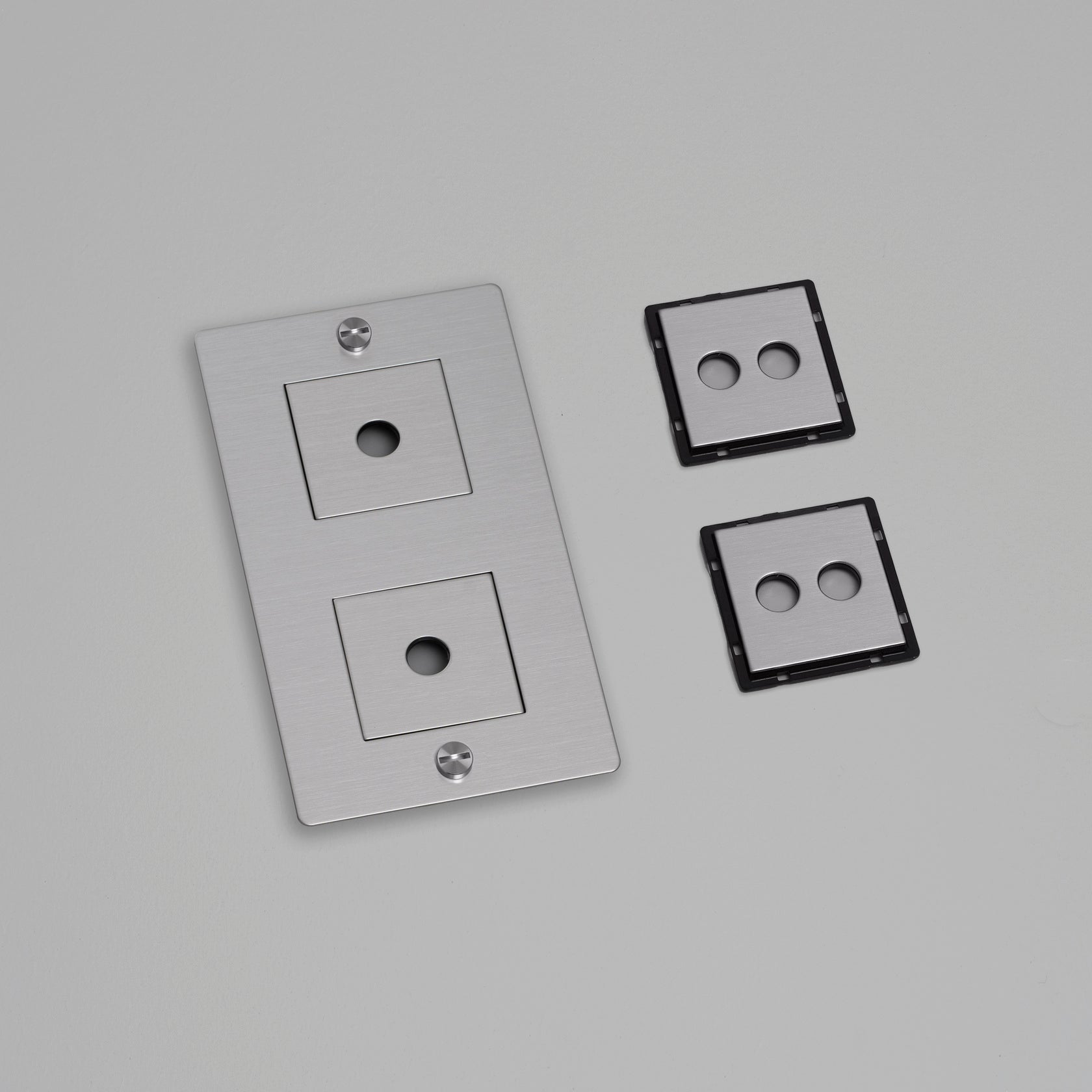 2G wall mount for dimmers and switches