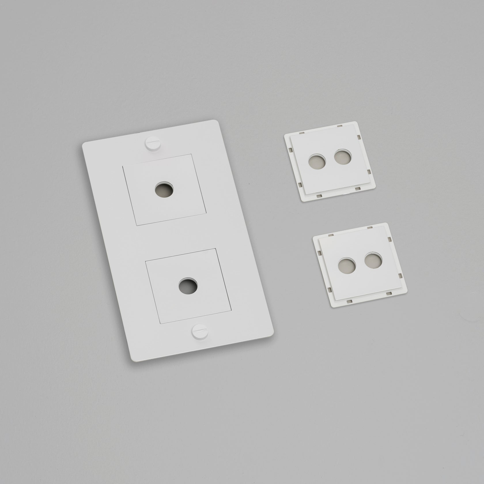 2G wall mount for dimmers and switches