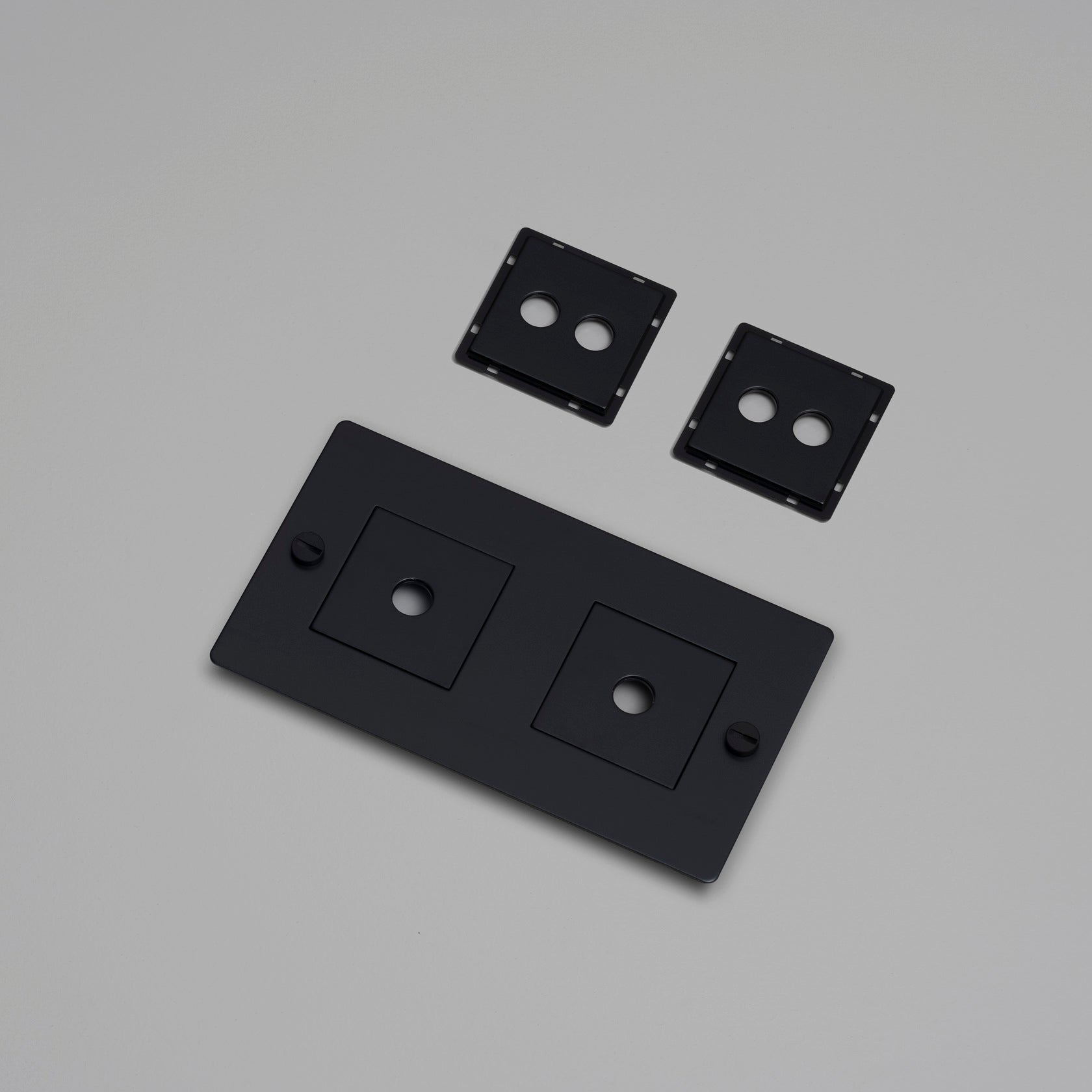 2G wall mount for dimmers and switches