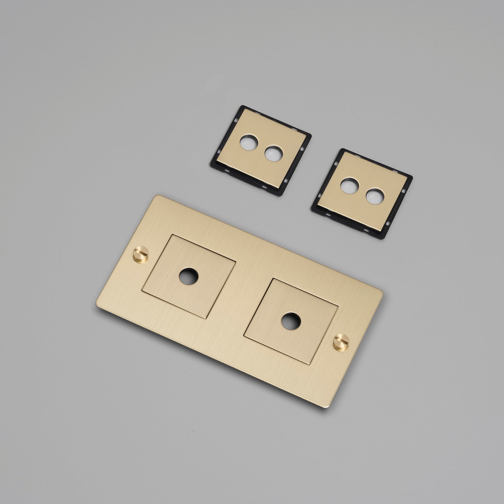 2G wall mount for dimmers and switches