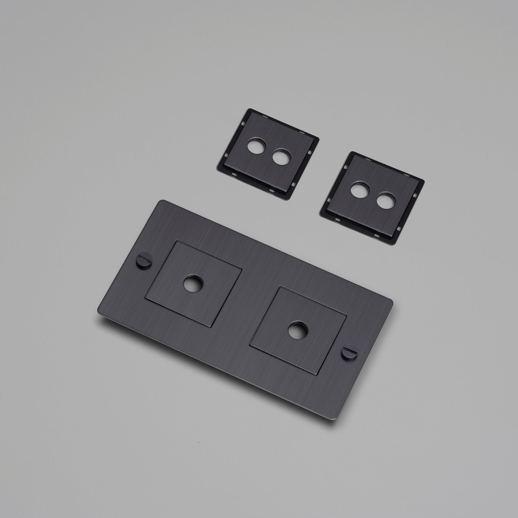 2G wall mount for dimmers and switches