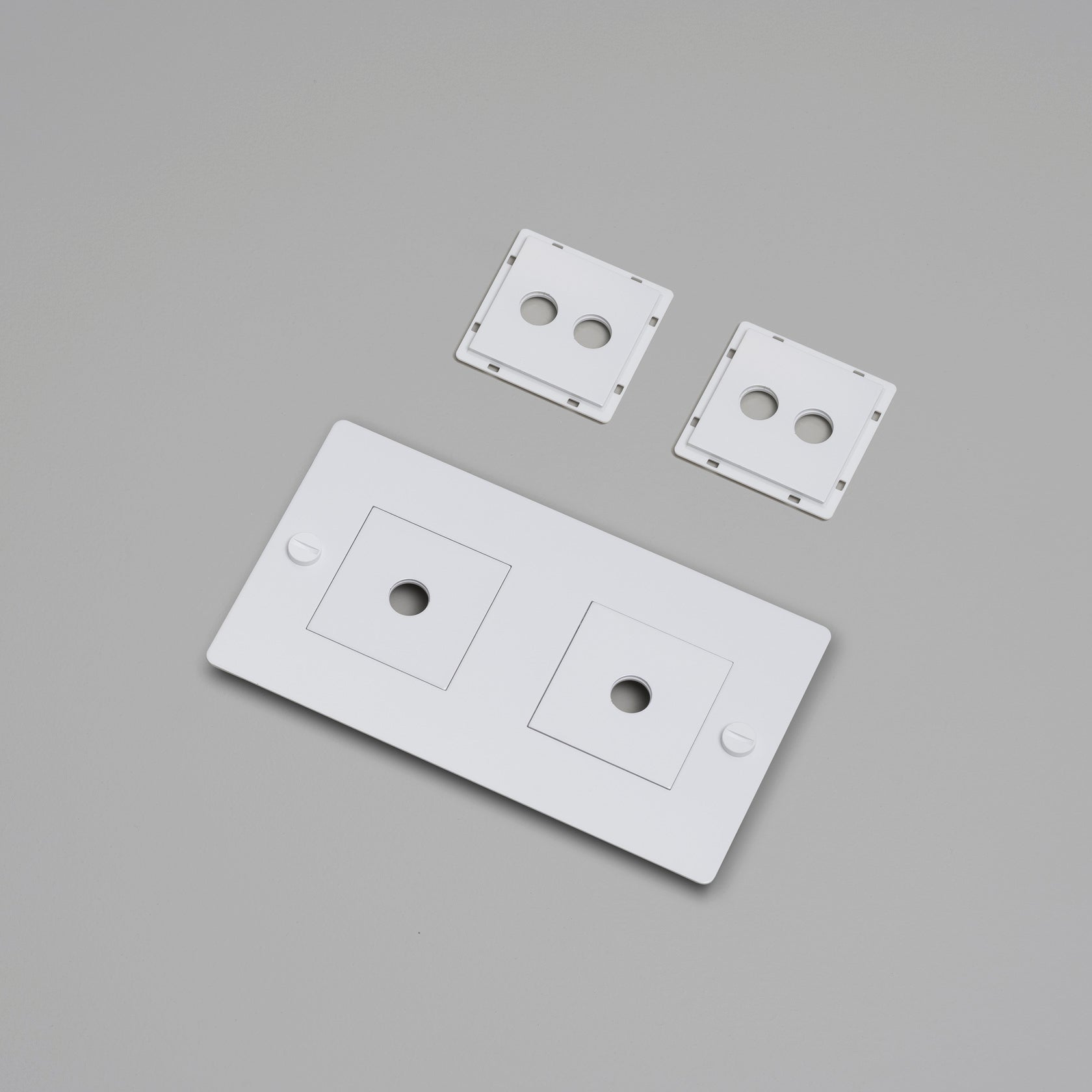 2G wall mount for dimmers and switches