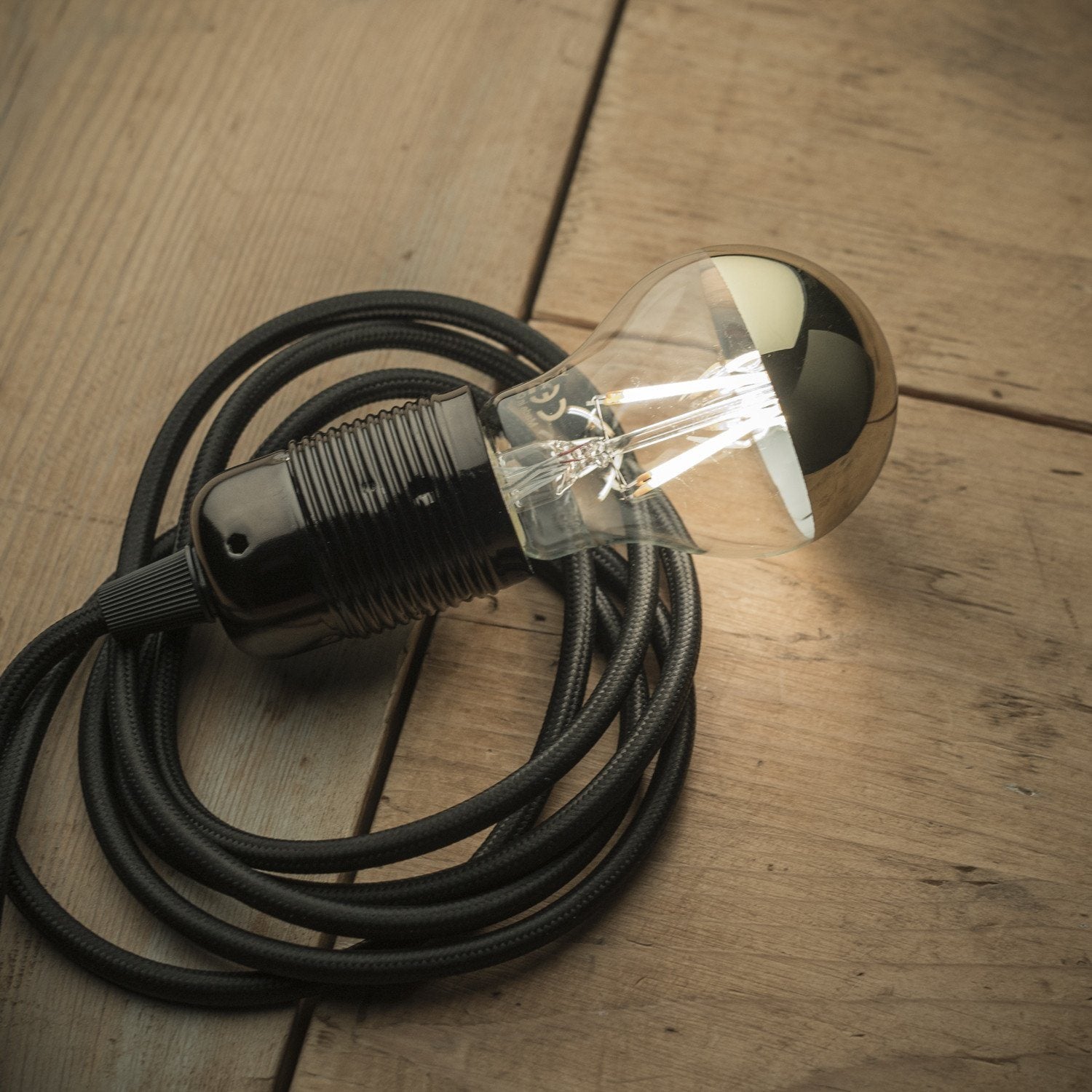 Led Filament Gold Top Bulb E27 - Edisson