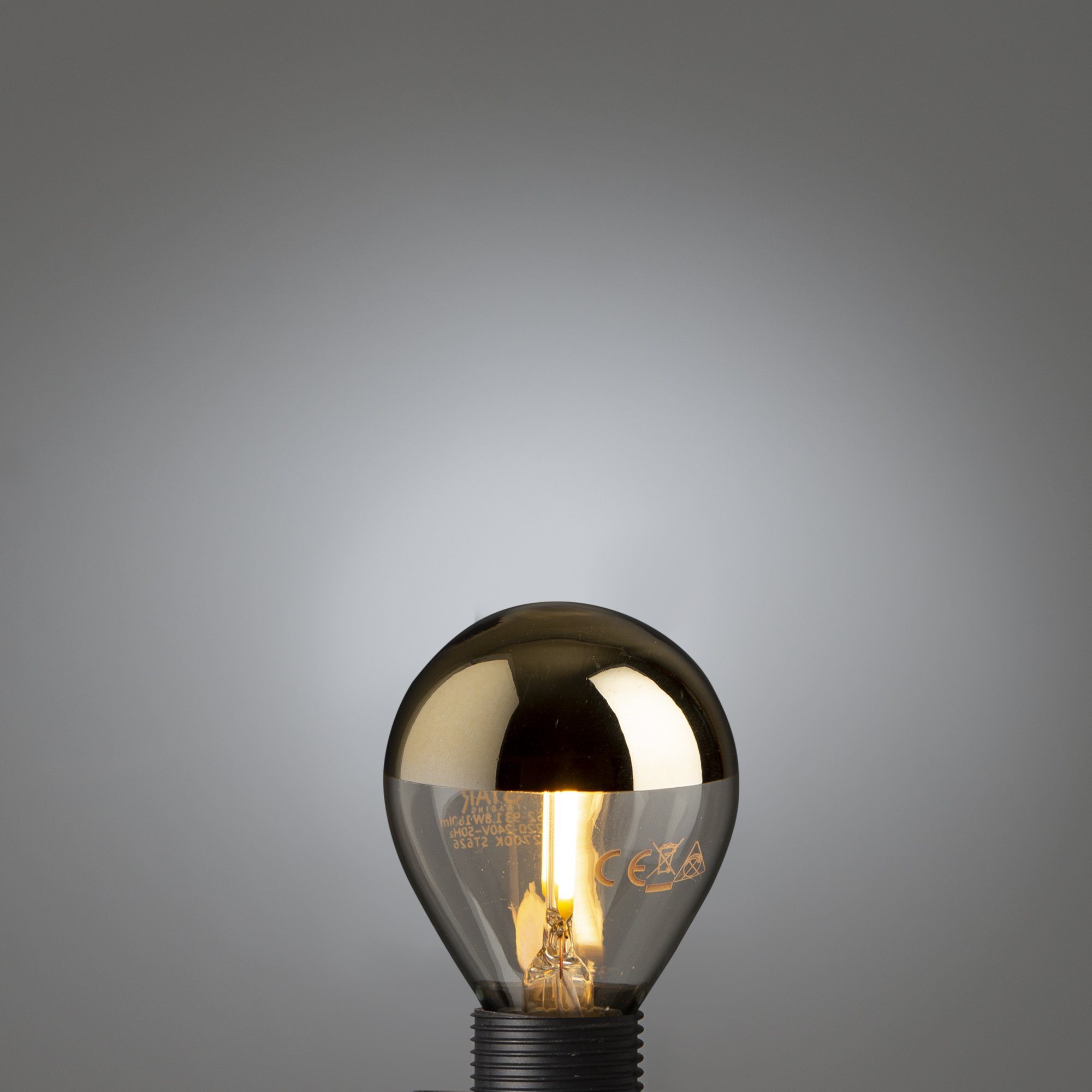Led Filament Gold Top Ball E14 - Edisson