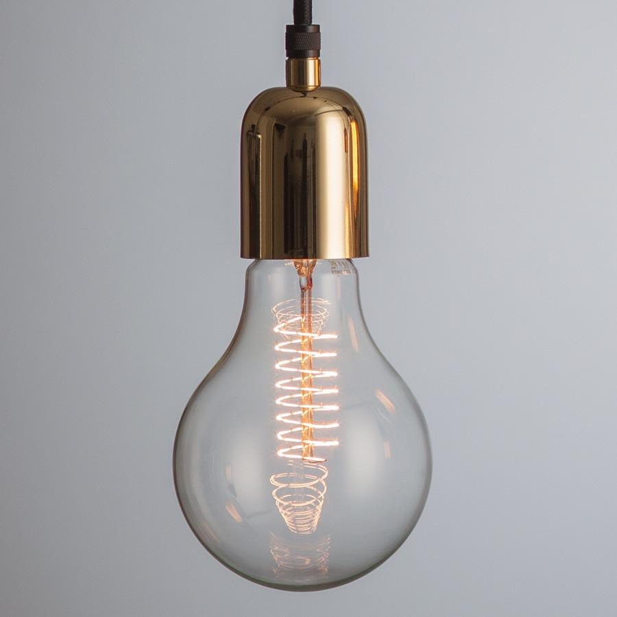 Pendel-Lampe Bicolor Messing